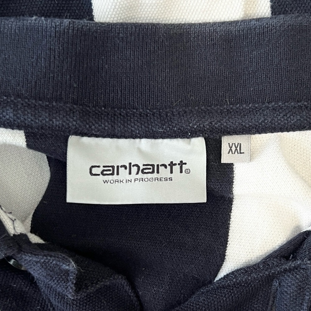 Carhartt Hinton Striped Polo Shirt - Picture 3 of 4